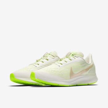 Nike Air Zoom Pegasus 36 FlyEase - Női Futócipő - Bézs